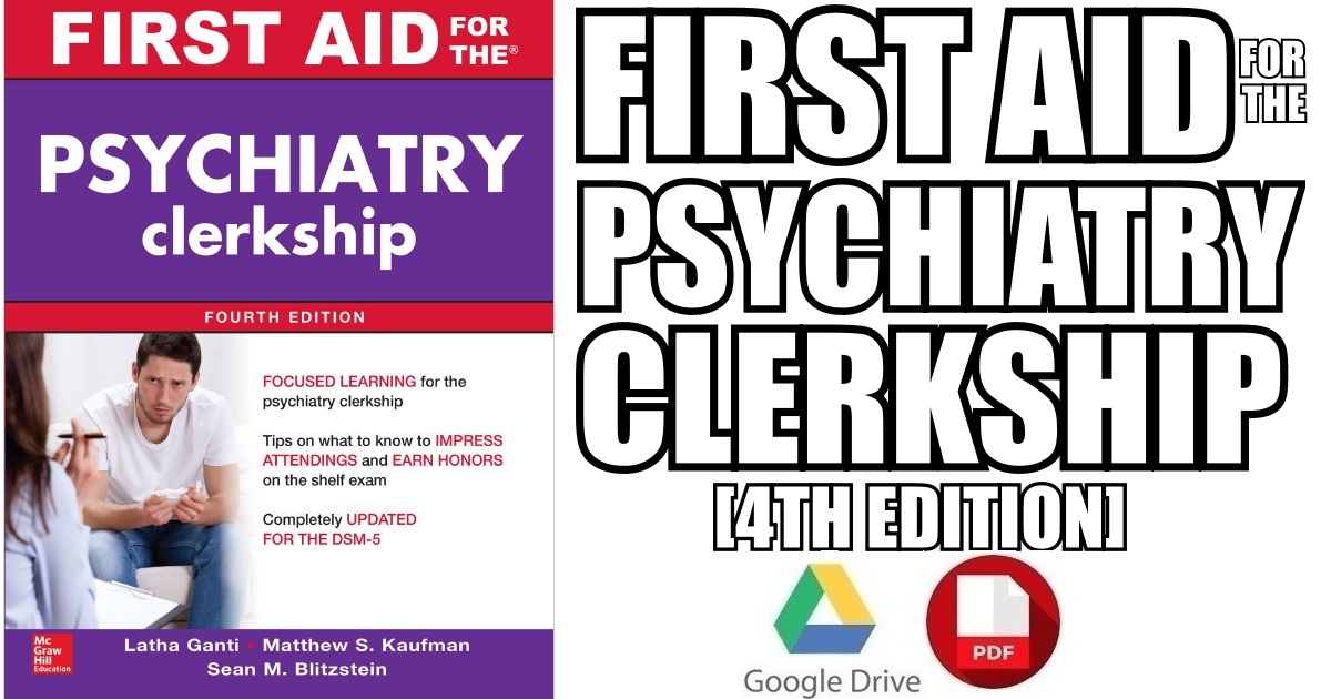 First aid for the pediatrics clerkship 4th edition pdf free download full
